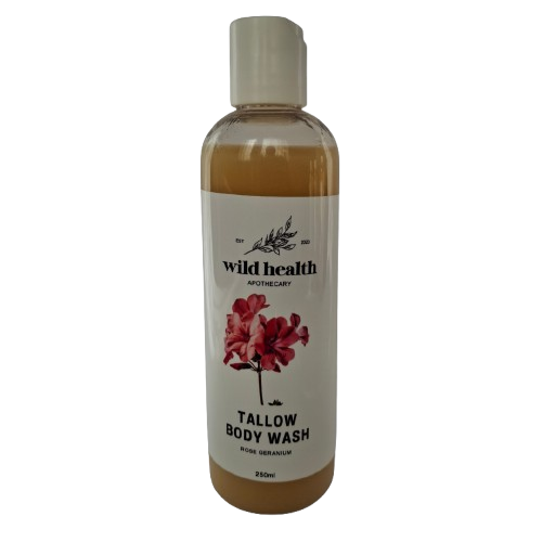 Tallow Body Wash Rose Geranium